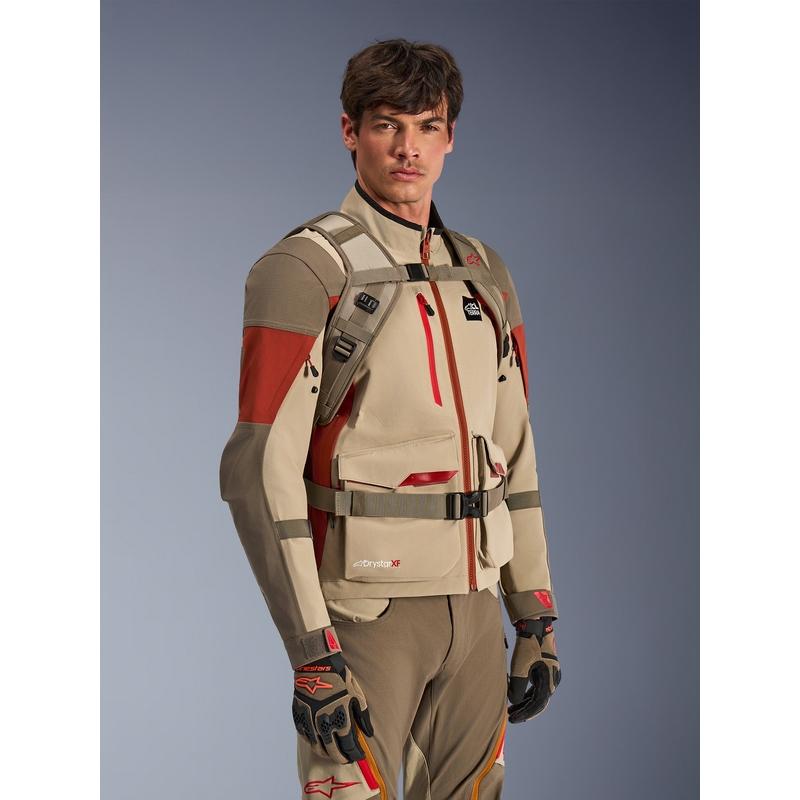 Alpinestars AT-15 Motorradrucksack, sandorange, 15 l
