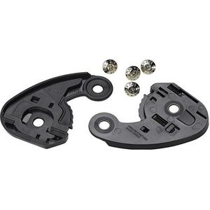 NOX Premium Spinner Motorradhelm Visiermechanismus schwarz