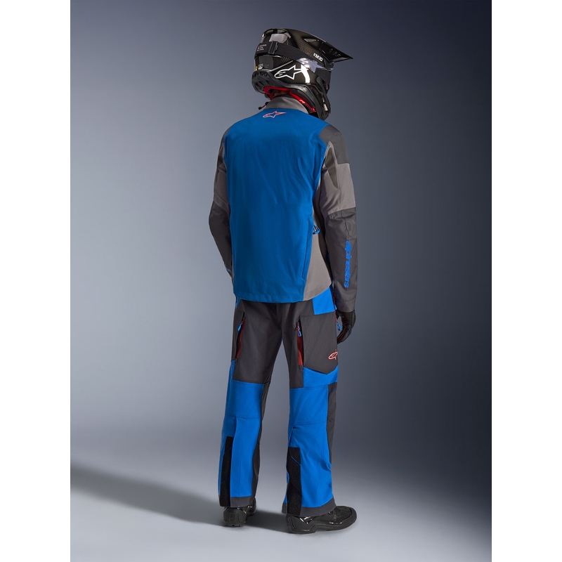 Alpinestars Maxdura Drystar XF Motorradjacke blau-dunkelgrau