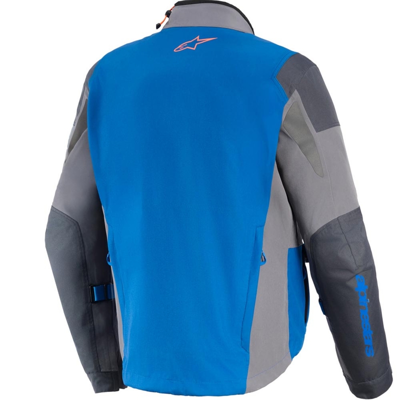 Alpinestars Maxdura Drystar XF Motorradjacke blau-dunkelgrau