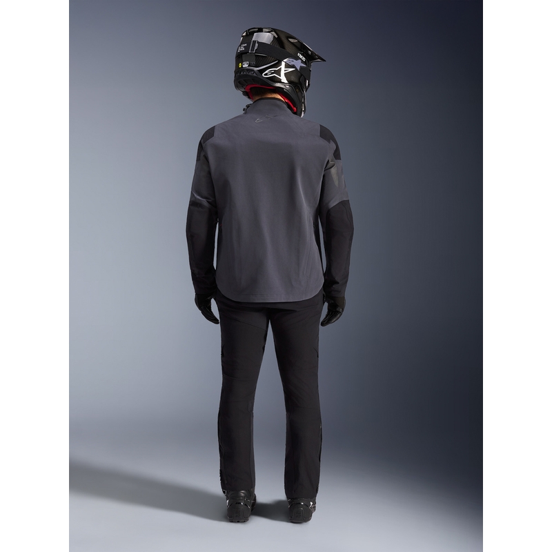 Alpinestars Maxdura Drystar XF Motorradjacke, dunkelgrau-schwarz
