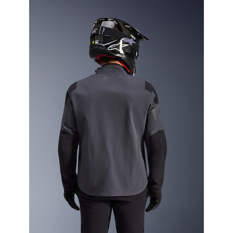 Alpinestars Maxdura Drystar XF Motorradjacke, dunkelgrau-schwarz