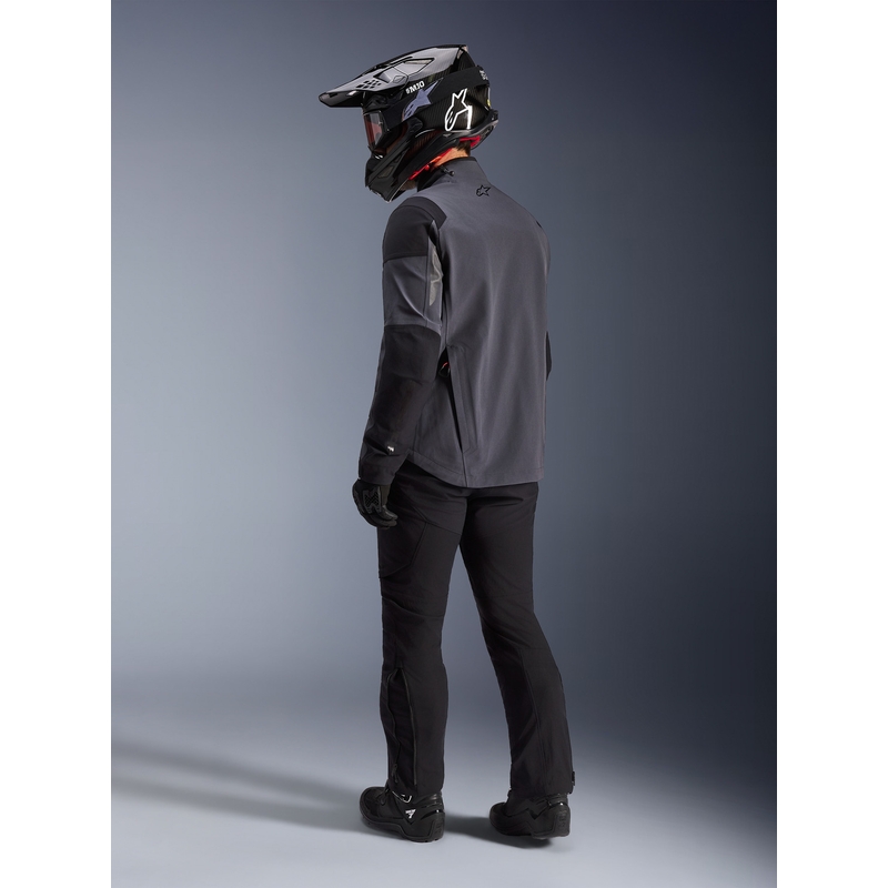 Alpinestars Maxdura Drystar XF Motorradjacke, dunkelgrau-schwarz