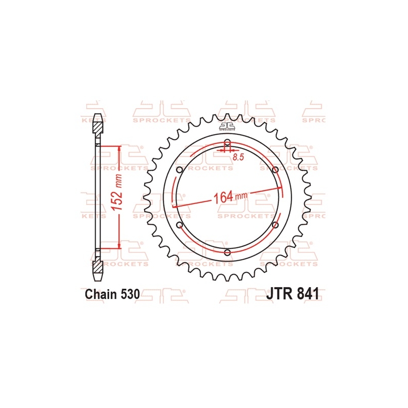 Ketten Rad JT 42T, 530