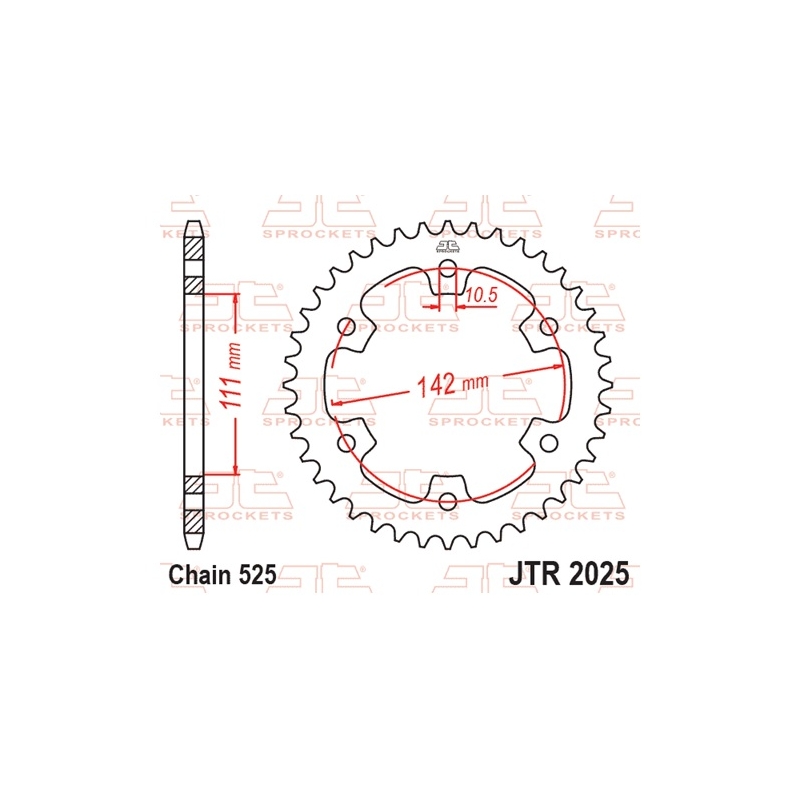 Ketten Rad JT 38T, 520