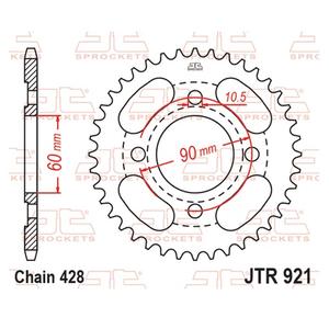 Ketten Rad JT JTR 921-41 41T, 428
