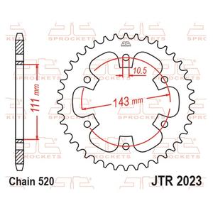 Ketten Rad JT JTR 2023-42 42T, 520