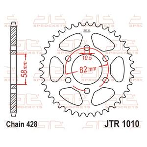 Ketten Rad JT JTR 1010-46 46T, 428 Ausverkauf