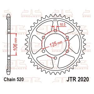 Ketten Rad JT JTR 2020-51 51T, 520
