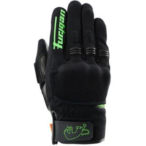 Furygan Jet D3O Evo Motorradhandschuhe schwarz-grün