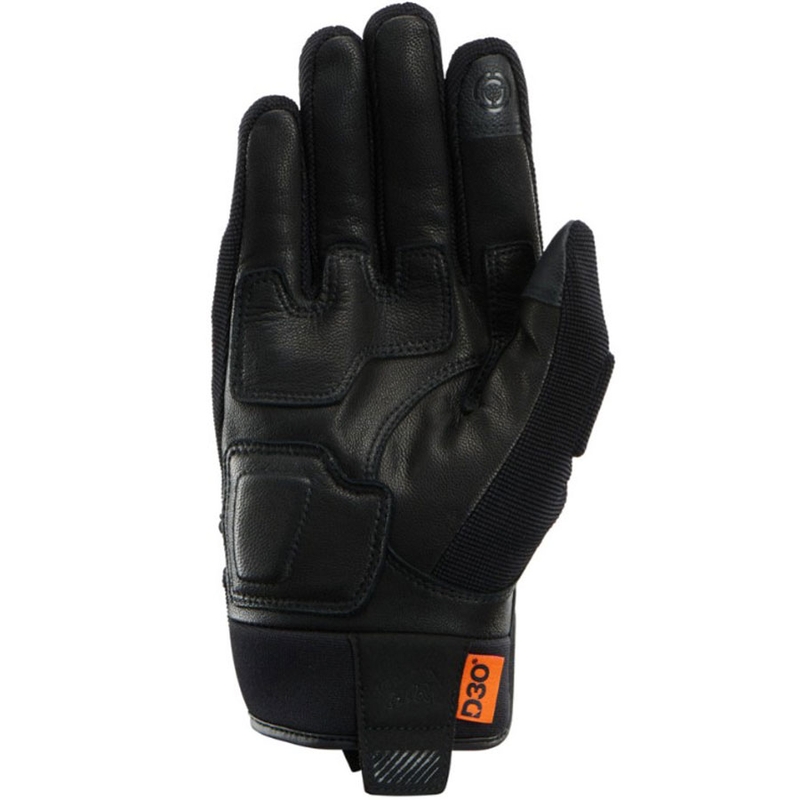 Furygan Jet D3O Evo Motorradhandschuhe schwarz-orange
