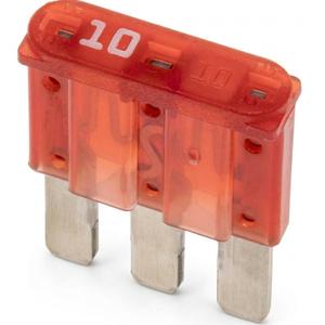 Flachsicherung MIKRO III 10 A 10 Stück.