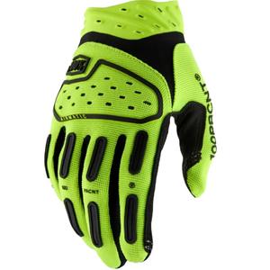 Motocross-Handschuhe 100% Airmatic 2, fluoreszierend gelb