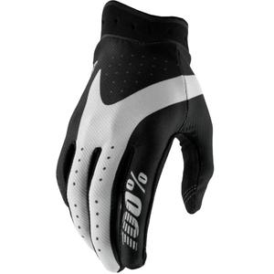 Motocross-Handschuhe 100% iTrack schwarz