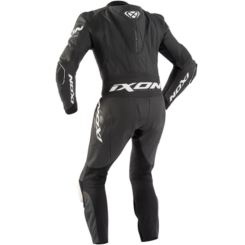 IXON Jackal Motorrad-Lederkombi, schwarz