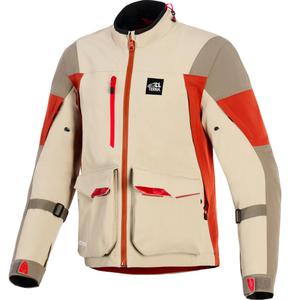 Alpinestars Maxdura Drystar XF Motorradjacke braun-orange