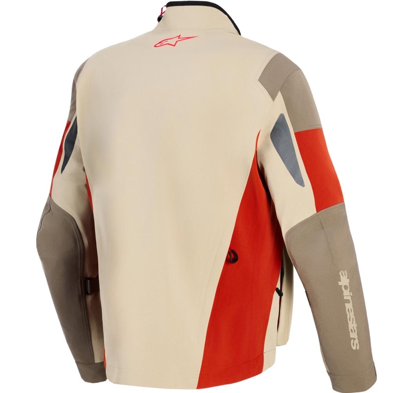 Alpinestars Maxdura Drystar XF Motorradjacke braun-orange