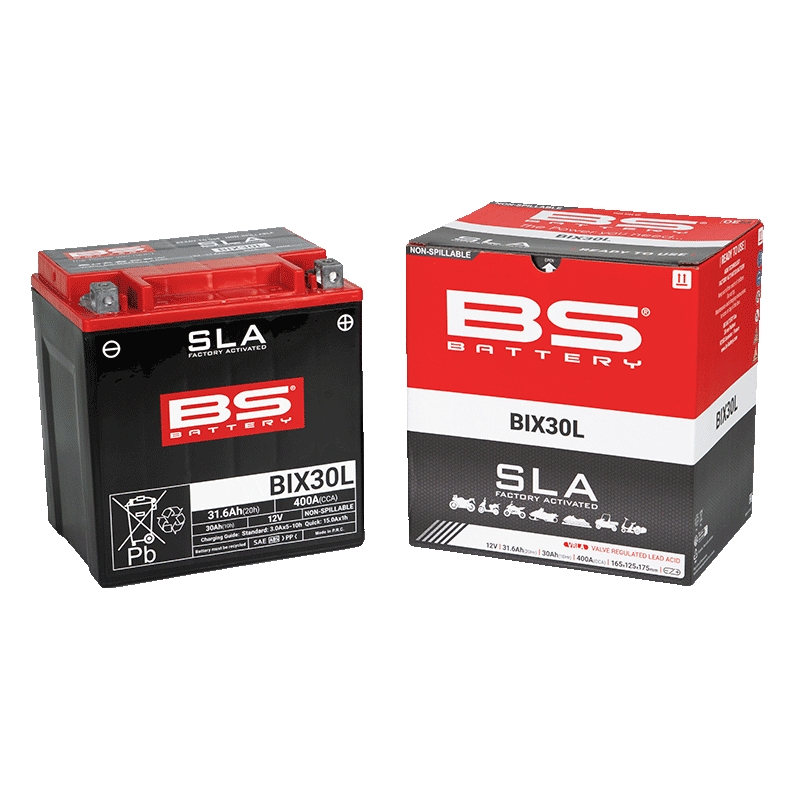 Werkaktivierte Motorradbatterie BS-BATTERY SLA