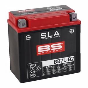 Werkaktivierte Motorradbatterie BS-BATTERY BB7L-B2 (FA) (YB7L-B2 (FA)) SLA