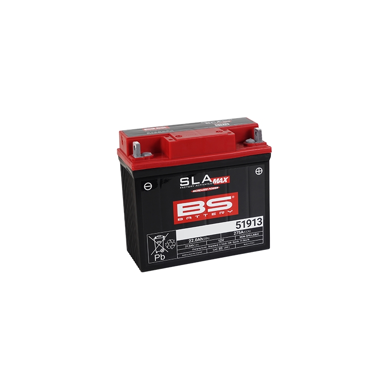 Werkaktivierte Motorradbatterie BS-BATTERY SLA MAX