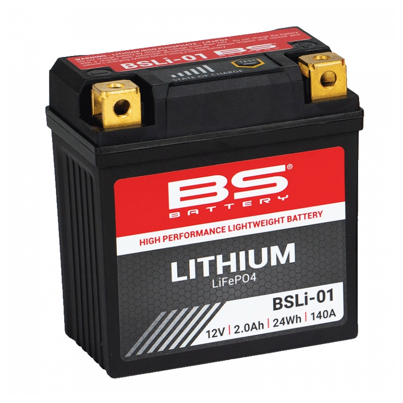 Lithium-Motorradbatterie BS-BATTERY