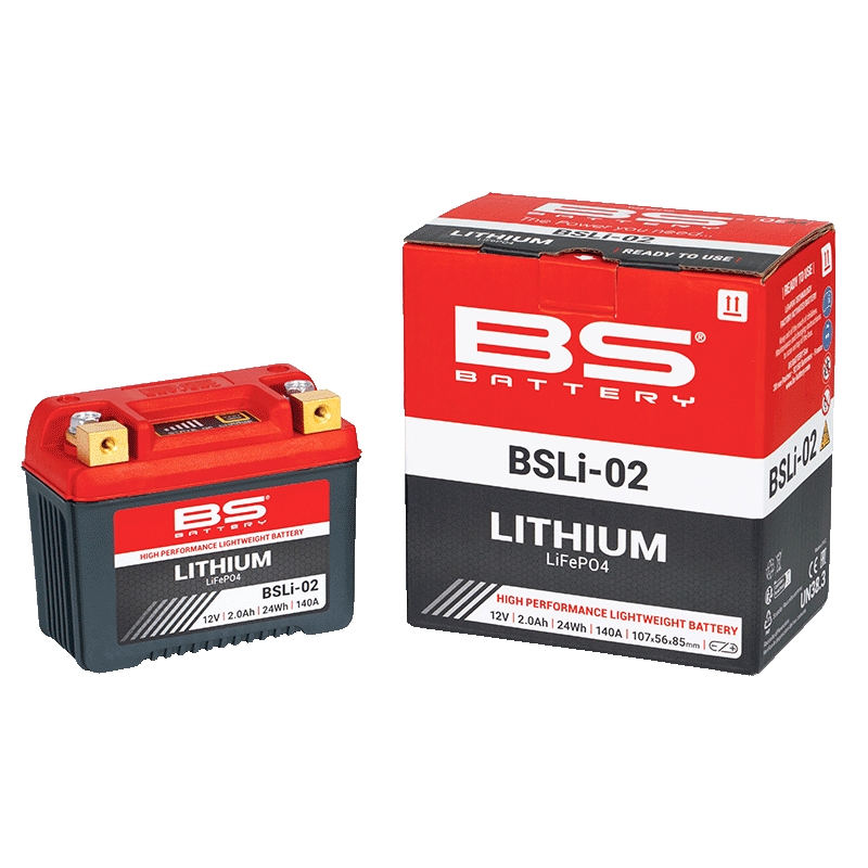 Lithium-Motorradbatterie BS-BATTERY