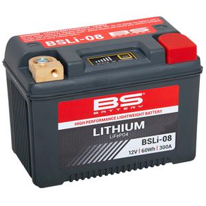 Lithium-Motorradbatterie BS-BATTERY BSLI-08