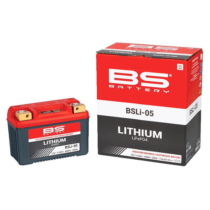 Lithium-Motorradbatterie BS-BATTERY