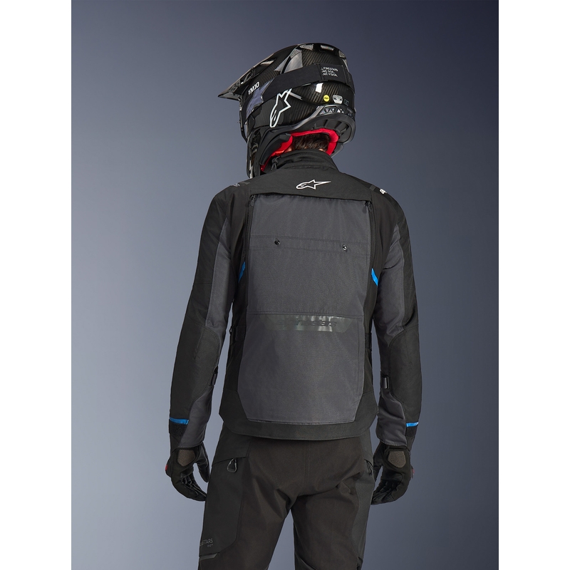 Alpinestars Cusco Drystar Motorradjacke schwarz-dunkelgrau
