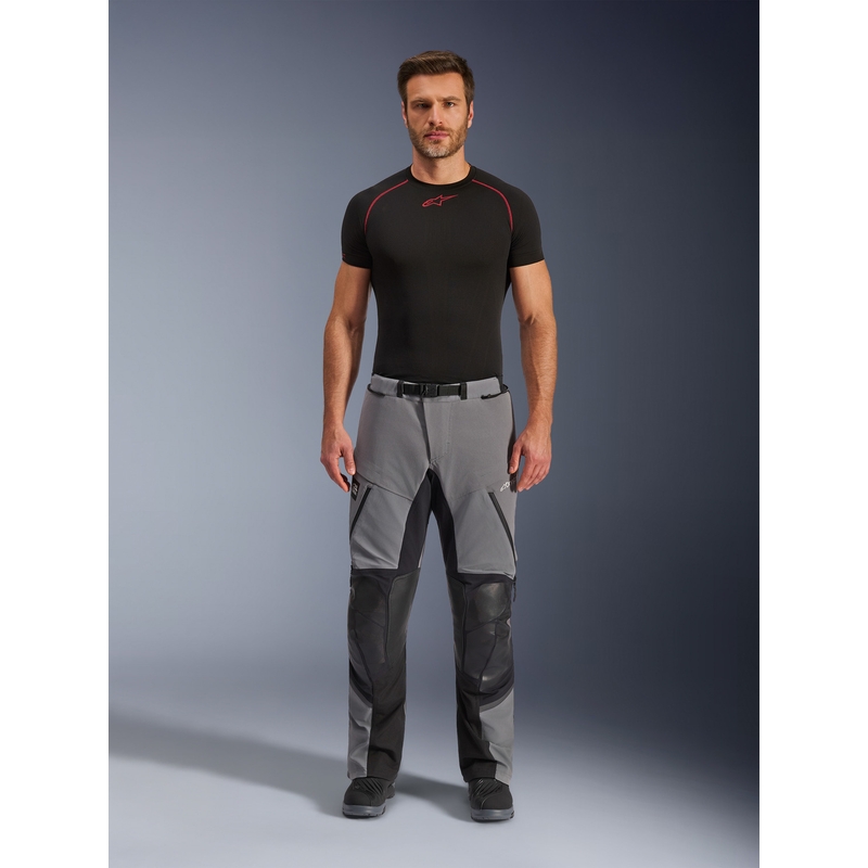 Alpinestars Andes PRO Drystar XF Motorradhose, dunkelgrau-schwarz
