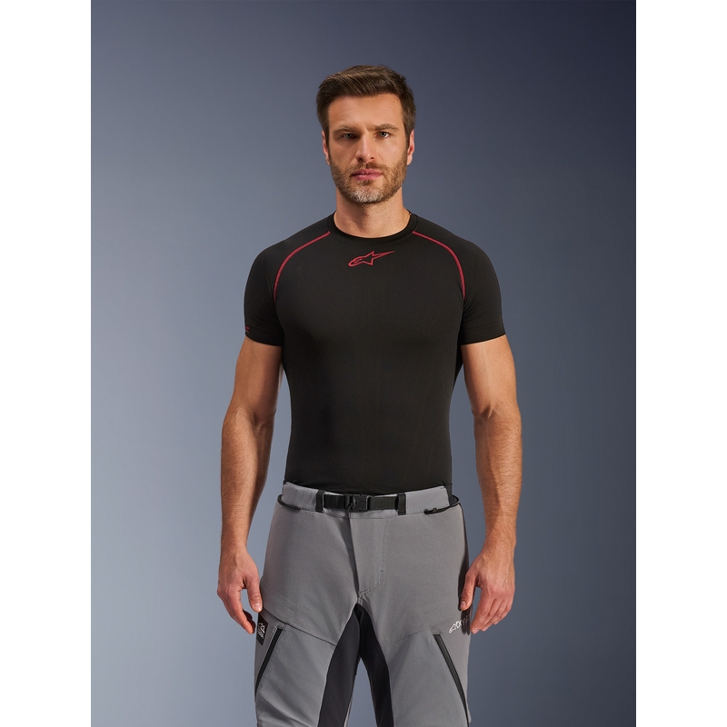 Alpinestars Andes PRO Drystar XF Motorradhose, dunkelgrau-schwarz