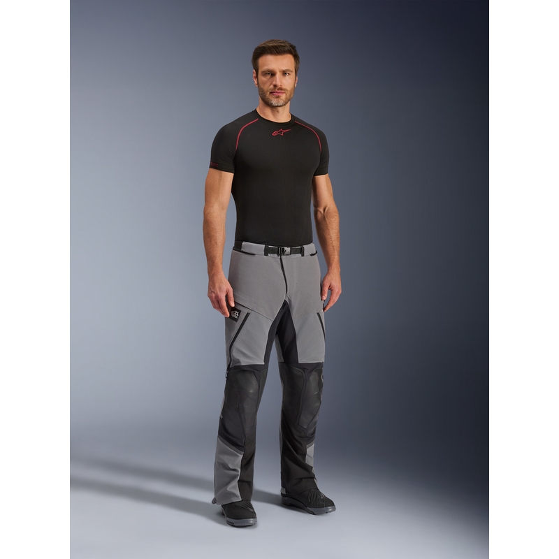 Alpinestars Andes PRO Drystar XF Motorradhose, dunkelgrau-schwarz