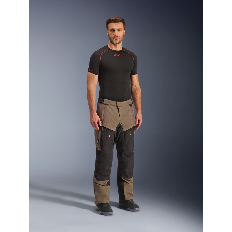 Alpinestars Cusco Drystar Motorradhose braun-schwarz