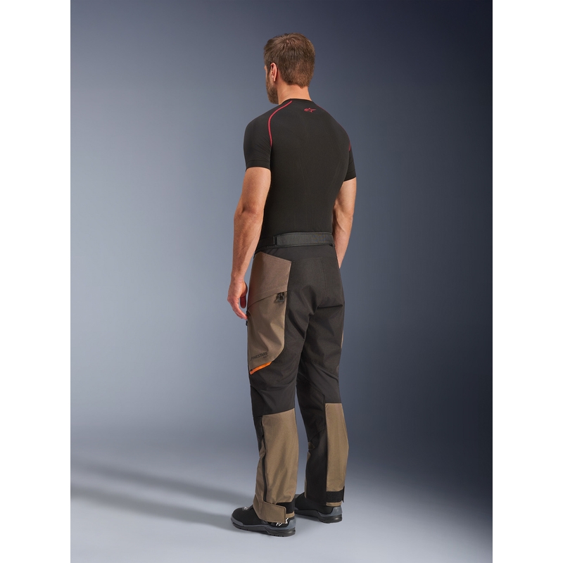 Alpinestars Cusco Drystar Motorradhose braun-schwarz