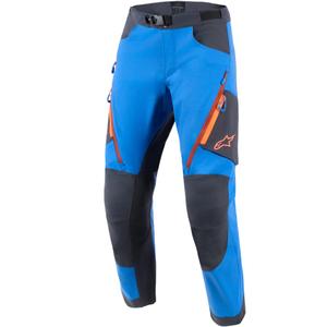 Alpinestars Maxdura Dual Motorradhose blau-dunkelgrau-orange
