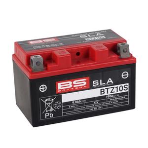 Werkaktivierte Motorradbatterie BS-BATTERY BTZ10S (YTZ10S)
