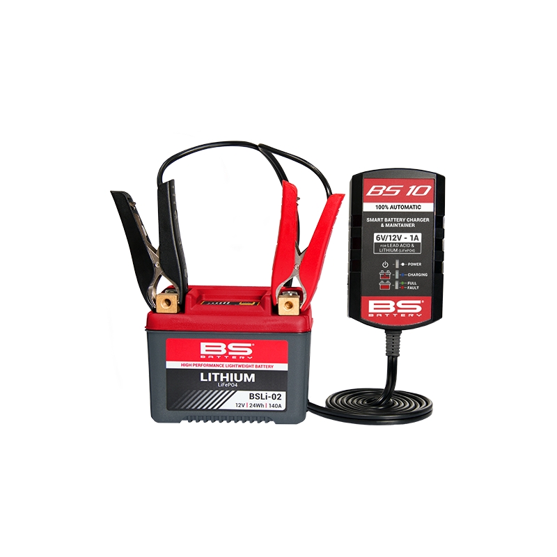 Batterieladegerät BS-BATTERY AUTOMATIC (suitable also for Lithium) 6/12V 1000mA