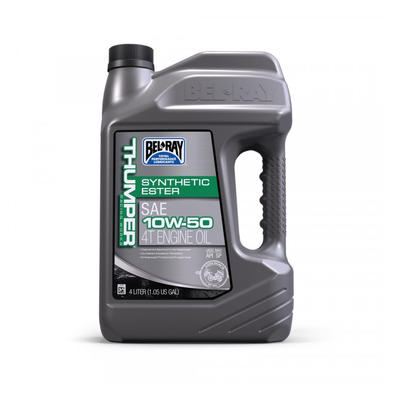 Motoröl Bel-Ray THUMPER RACING WORKS SYNTHETIC ESTER 4T 10W-50 4 l