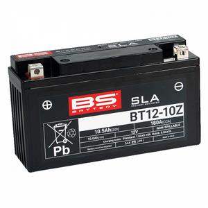 Werkaktivierte Motorradbatterie BS-BATTERY BT12-10Z (FA)