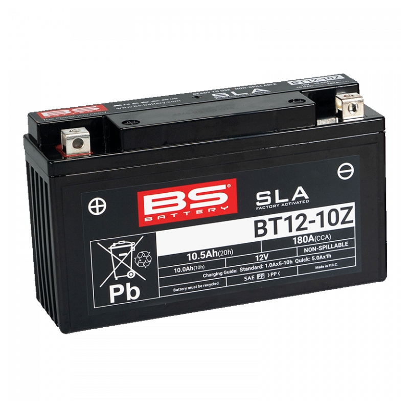 Werkaktivierte Motorradbatterie BS-BATTERY