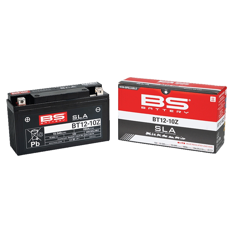 Werkaktivierte Motorradbatterie BS-BATTERY