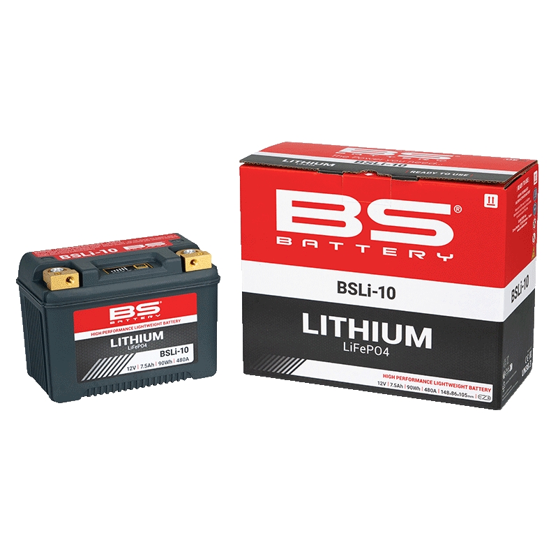 Lithium-Motorradbatterie BS-BATTERY