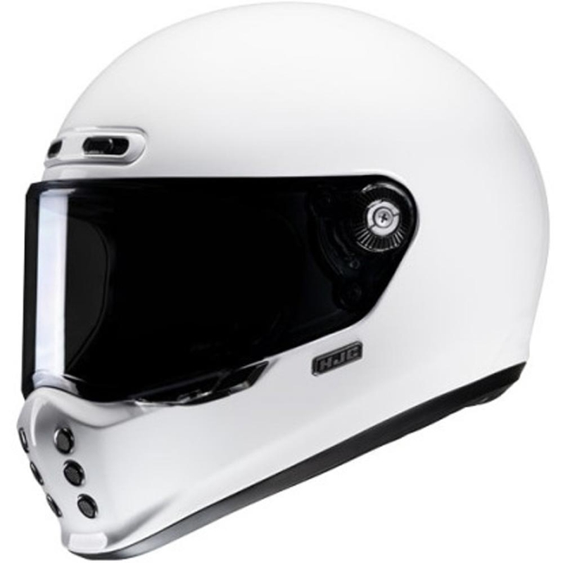 HJC V10 Solid Integralhelm, weiß