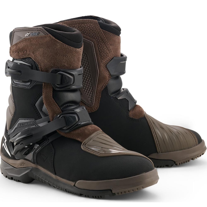 Alpinestars Belize V2 Drystar Motorradstiefel braun-schwarz