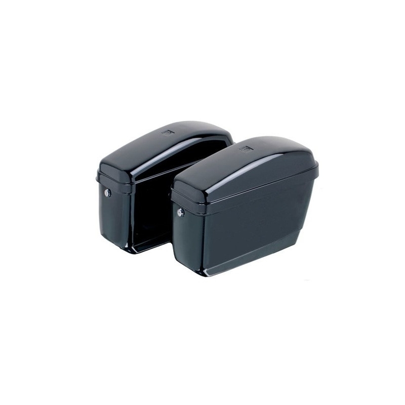 Seitenkoffer CUSTOMACCES EASY schwarz links