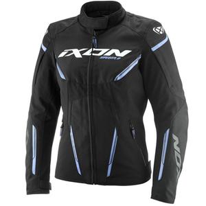 Damen-Motorradjacke IXON Striker 2 Lady schwarz-lavendel