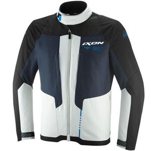 IXON Tyr Motorradjacke, dunkelblau-grau-blau