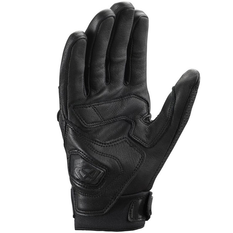 IXON Mirage Leder-Motorradhandschuhe schwarz