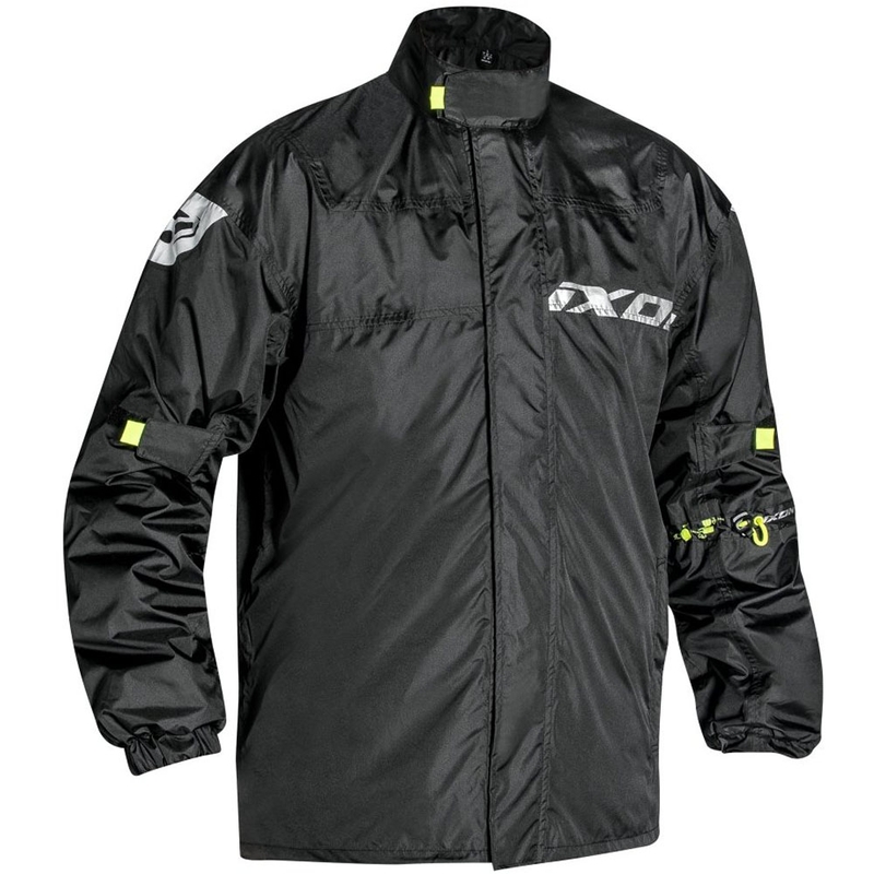 IXON Madden wasserdichte Jacke schwarz-fluoreszierend gelb