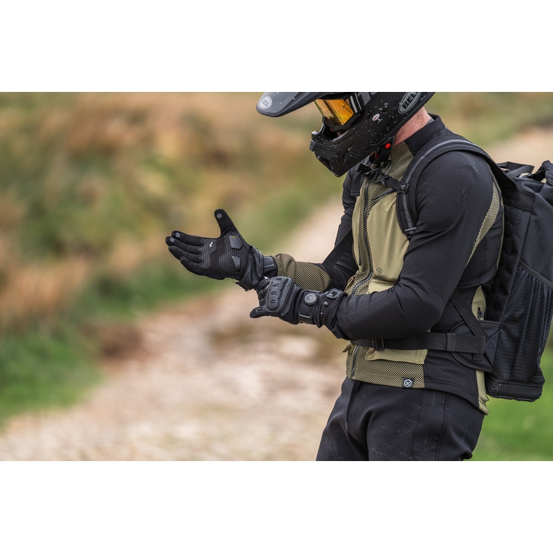 Knox Orsa Textile OR4 Motorradhandschuhe schwarz